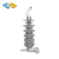 Isolatore per palo in linea polimerica da 69 kV con morsetto verticale e base